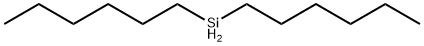 Silane, dihexyl- Struktur