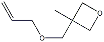 Oxetane, 3-methyl-3-[(2-propenyloxy)methyl]- Struktur