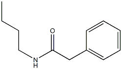 Benzeneacetamide, N-butyl- Struktur