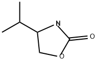 2-Oxazolidinone, 4-(1-methylethyl)- Struktur