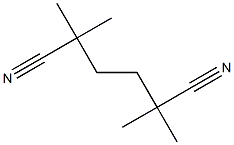 Hexanedinitrile,2,2,5,5-tetramethyl- Struktur