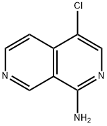 4-Chloro-2,7-naphthyridin-1-amine Struktur