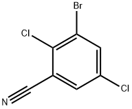 3-Bromo-2,5-dichlorobenzonitrile Struktur