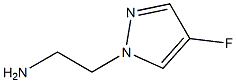 2-(4-Fluoro-1H-pyrazol-1-yl)ethanamine Struktur