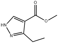 Methyl 3-ethyl-1H-pyrazole-4-carboxylate Struktur