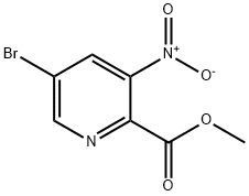 Methyl 5-bromo-3-nitropicolinate Struktur