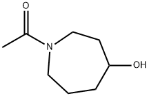 1-acetylazepan-4-ol Struktur