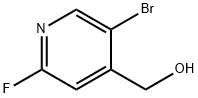 (5-BROMO-2-FLUOROPYRIDIN-4-YL)METHANOL Struktur