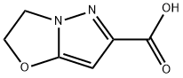 2,3-Dihydropyrazolo[5,1-b]oxazole-6-carboxylic acid Struktur