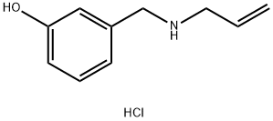 3-{[(prop-2-en-1-yl)amino]methyl}phenol hydrochloride Struktur