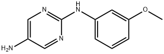 N2-(3-Methoxyphenyl)pyrimidine-2,5-diamine Struktur