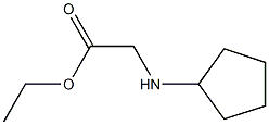 RS-Cyclopentylglycine ethyl ester Struktur