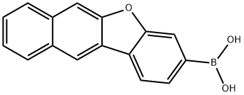 Boronic acid,B-benzo[b]naphtho[2,3-d]furan-3-yl- Struktur