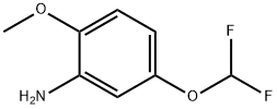 5-(difluoromethoxy)-2-methoxyaniline Struktur