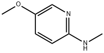 (5-Methoxy-pyridin-2-yl)-methyl-amine Struktur