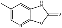 6-METHYLOXAZOLO[5,4-B]PYRIDINE-2-THIOL Struktur