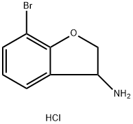 7-BROMO-2,3-DIHYDRO-1-BENZOFURAN-3-AMINE HYDROCHLORIDE