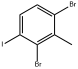 1,3-DIBROMO-4-IODO-2-METHYLBENZENE Structure