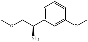 (1R)-2-METHOXY-1-(3-METHOXYPHENYL)ETHAN-1-AMINE Struktur