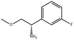 (1S)-1-(3-FLUOROPHENYL)-2-METHOXYETHAN-1-AMINE Struktur