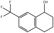 7-(TRIFLUOROMETHYL)-1,2,3,4-TETRAHYDRONAPHTHOL Struktur