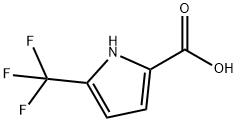 5-Trifluoromethyl-1H-Pyrrole-2-Carboxylic Acid Struktur