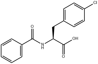 N-benzoyl-4-chloro- L-Phenylalanine Struktur