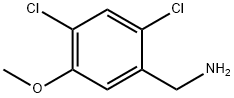 (2,4-DICHLORO-5-METHOXYPHENYL)METHANAMINE Struktur