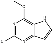 2-chloro-4-methoxy-7H-pyrrolo[3,4-d]pyrimidine Struktur