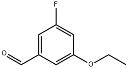 3-Ethoxy-5-fluorobenzaldehyde Struktur