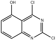 2,4-Dichloro-5-hydroxyquinazoline Struktur