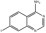 7-Iodo-quinazolin-4-ylamine Struktur