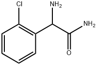 2-Amino-2-(2-chloro-phenyl)-acetamide Struktur