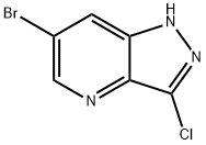 6-Bromo-3-chloro-1H-pyrazolo[4,3-b]pyridine Struktur