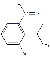 1-(2-Bromo-6-nitrophenyl)ethanamine Struktur