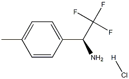 (S)-2,2,2-Trifluoro-1-p-tolyl-ethylamine hydrochloride Struktur