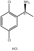 (1S)-1-(2,5-DICHLOROPHENYL)ETHANAMINE HYDROCHLORIDE Struktur