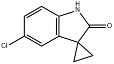 5'-Chloro-1'H-spiro[cyclopropane-1,3'-indole]-2'-one Structure