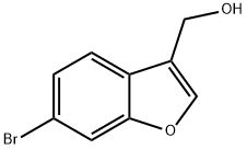 (6-BROMOBENZOFURAN-3-YL)METHANOL Struktur