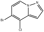 5-bromo-4-chloropyrazolo[1,5-a]pyridine Struktur