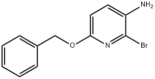 6-Benzyloxy-2-bromo-pyridin-3-ylamine Struktur