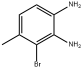 3-Bromo-4-methyl-benzene-1,2-diamine Struktur