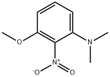 (3-Methoxy-2-nitro-phenyl)-dimethyl-amine Struktur