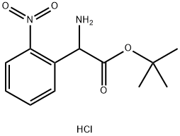 RS-2-Nitrophenylglycine 1,1-dimethylethyl ester hydrochloride|RS-2-硝基苯甘氨酸叔丁酯鹽酸鹽
