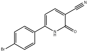 6-(4-bromophenyl)-2-oxo-1,2-dihydropyridine-3-carbonitrile Structure