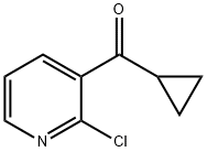 (2-CHLORO-3-PYRIDINYL)CYCLOPROPYLMETHANONE Struktur