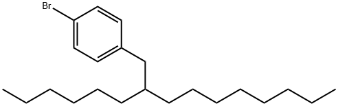 4-(2-hexyldecyl)bromobenzene Struktur