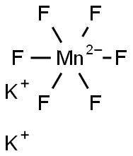 Potassium Hexafluoromanganate(IV) Struktur