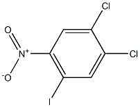 1,2-dichloro-4-iodo-5-nitrobenzene Struktur