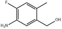 (5-Amino-4-fluoro-2-methyl-phenyl)-methanol Struktur